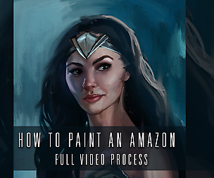 How to Paint an Amazon