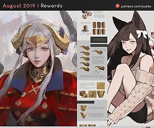 August 2019 Patreon Rewards