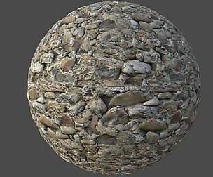Rock Wall 002 PBR Material Texture