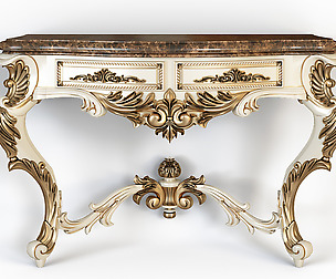 Classical Console table for CNC 3D