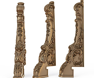 stair column for cnc