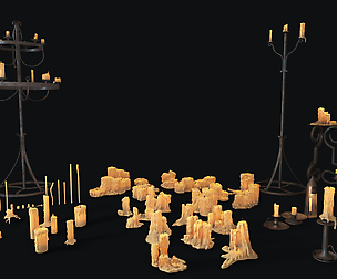 Large Candles Collection