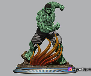 SUPER HULK - Super Hero - Marvel 3D print model