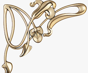 art nouveau decor for cnc