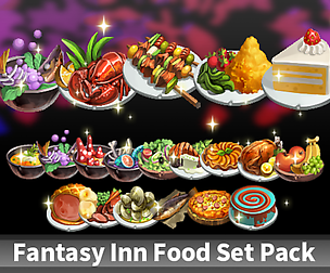 Fantasy Inn Food Set Pack