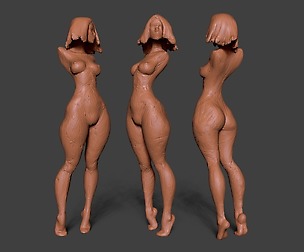 Clay Girl 3