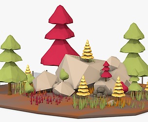 Landscape Low Poly