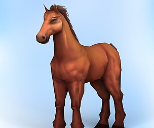 Cartoon Horse