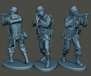German soldier ww2 Shoot Stand G2