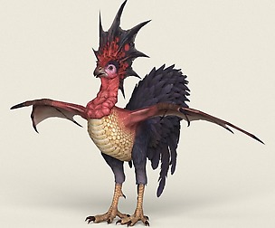 Game Ready Fantasy Rooster