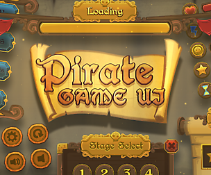 Pirate Game UI