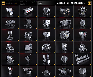 Vehicle attachments kit - 3