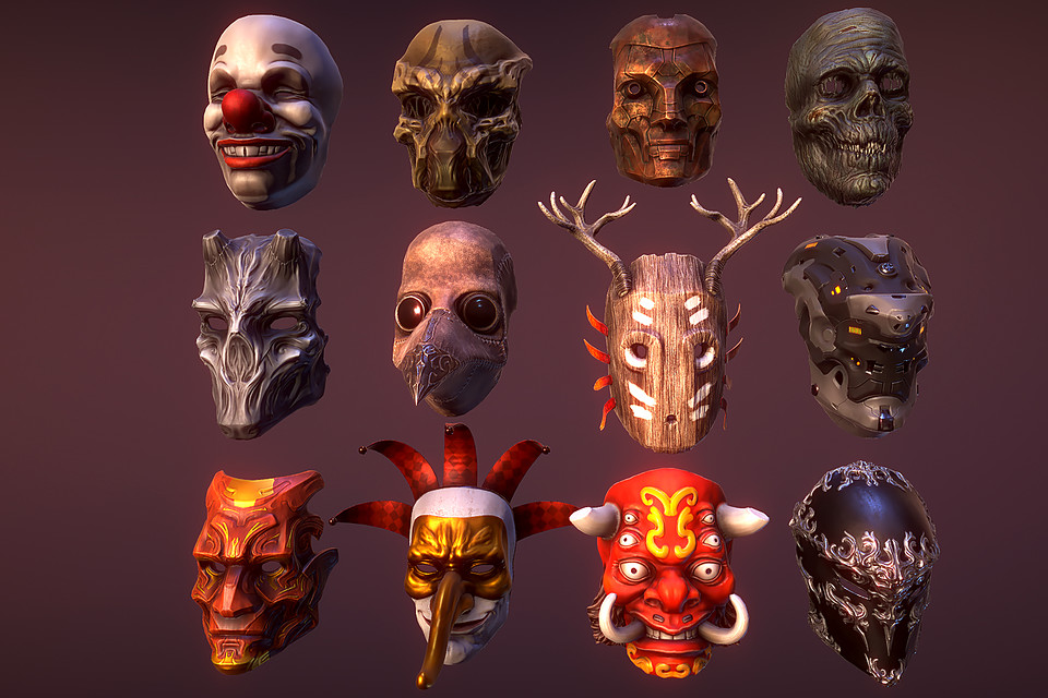 Masks pack 2