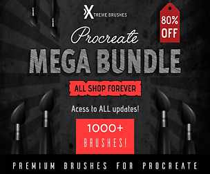 Procreate MEGA BUNDLE!