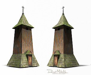 Belfry -Slav Architecture