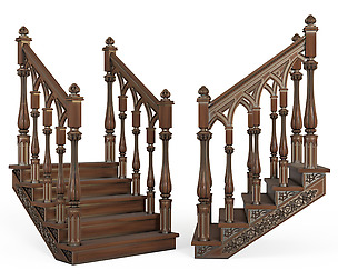 Stairs cnc kitbash