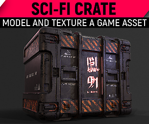 Model & Texture A Game Asset - Full Process