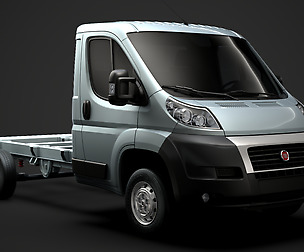 Fiat Ducato Chassis Truck Single Cab 3450WB 2014