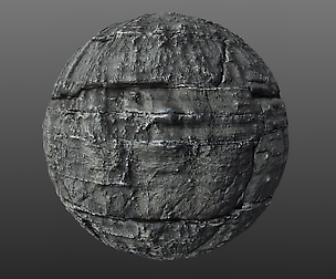Blocky Cliff Rock 002 PBR Material Texture