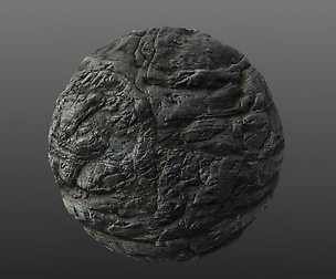 Cliff Rock 001 PBR Material Texture