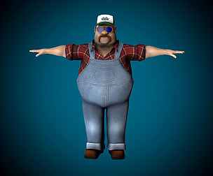Mr Globetrotter Male Character
