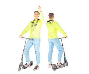 Young man on a skooter 27
