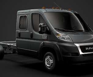 Ram Promaster Chassis Truck Crew Cab 4035 WB 2020