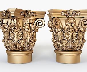 Classical Column for cnc 3D
