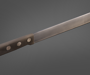 Stylized machete