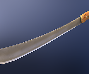 Stylized machete