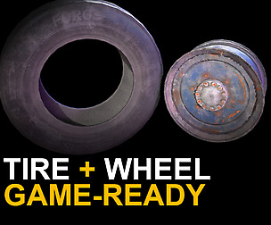 Tire and Wheel Game Ready