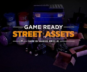 Street asset pack Game Ready