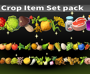Crop Item Set pack
