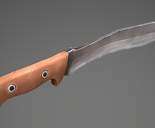 Stylized machete