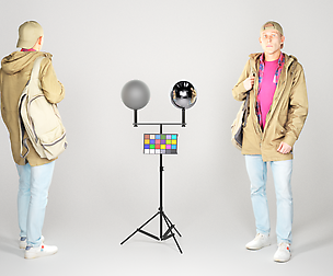 Male casual style with a backpack 24