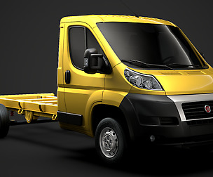 Fiat Ducato Chassis Truck Single Cab 3800WB 2014