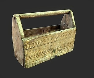 Old Wooden Toolbox