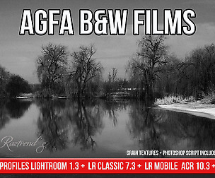 AGFA B&W Films Profiles Lightroom ACR