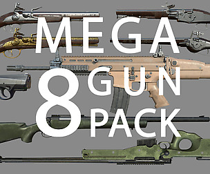 Weapon Gun Mega Pack