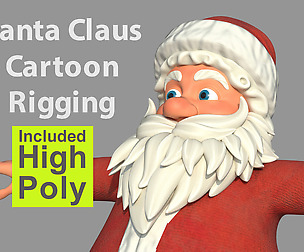 Santa Claus Rigging Unreal