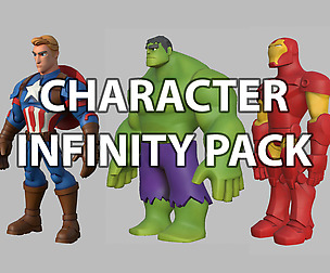 Character - Cartoon Marvel Infinity Fan Art