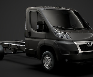 Peugeot Boxer Chassis Truck Single Cab 3800WB 2014