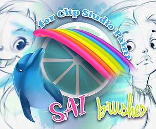 SAI brushes for Clip Studio Paint