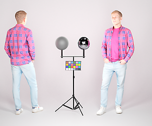 Stylish man in a plaid shirt 23