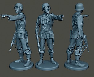 German soldier ww2 warning G2