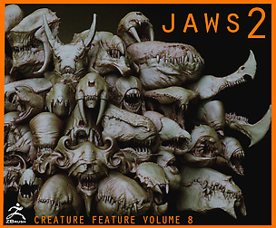 JAWS 2 - Another 33 Monster Mouths & Skulls
