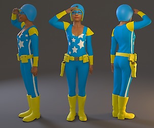 Cosplay Female BCC 2130 009