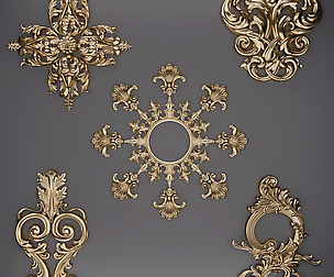 Trim Ornament 43
