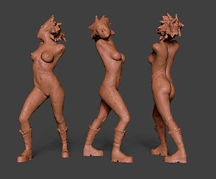 Clay Girl 9