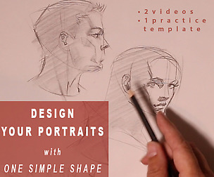 Draw The Head FAST With One Simple Shape